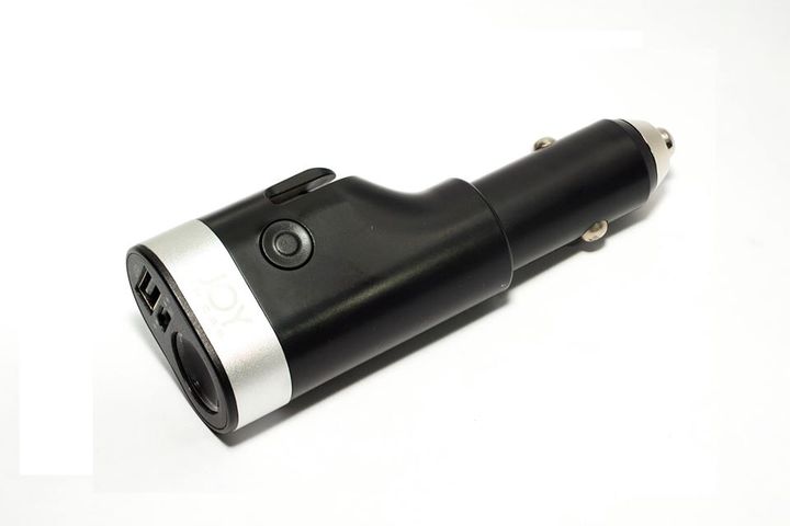Tẩu Sạc Đa Năng 6 Trong 1 Kiêm Búa Thoát Hiểm - Thiết Bị Tiện Ích Dành Cho Xe Hơi, Đèn Pin LED, Cắt Dây An Toàn, Bảo Hành 1 Năm