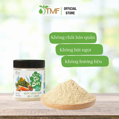 Bột Nêm Tảo Biển Tâm Minh Foods 150g - Gia Vị Tự Nhiên Không Bột Ngọt, Hỗ Trợ Tiêu Hóa, Giàu Dinh Dưỡng Cho Gia Đình