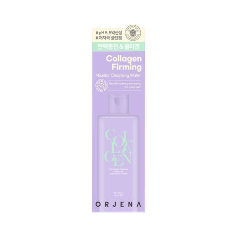 Nước Tẩy Trang Orjena Collagen Săn Chắc Da 300ML - Dưỡng Ẩm Cho Da Nhạy Cảm, Loại Bỏ Trang Điểm Hiệu Quả, Công Nghệ Micro-Micellar