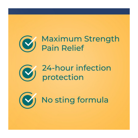 Kem mờ sẹo giảm đau rát Neosporin của Mỹ, Paint Oint 