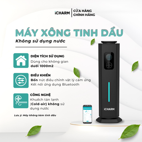 Máy xông tinh dầu, khuếch tán tạo mùi thơm công nghiệp i128 iCHARM