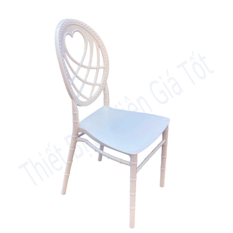 Ghế nhựa sự kiện dáng Chiavari - Tiffany - Queen - King  - đúc nhựa nguyên khối