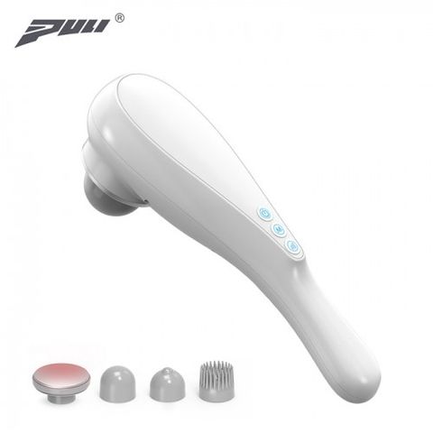 Máy Massage Cầm Tay Rung Nóng Đa Năng Puli PL-622 - 4 Đầu Massage, Sưởi Ấm, Pin Sạc 2600mAh - Giải Pháp Thư Giãn Hiệu Quả