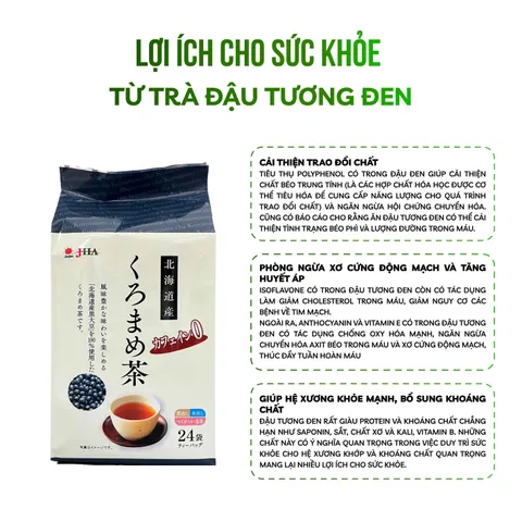 Combo Trà Đậu Tương Đen Và Trà Ngũ Cốc Kaori - Yuzuha Official Store