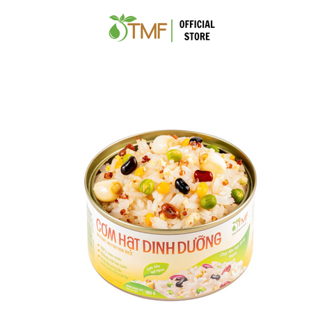 Cơm hạt dinh dưỡng mix các loại đậu và hạt ăn liền tiện lợi 160g TÂM MINH FOODS