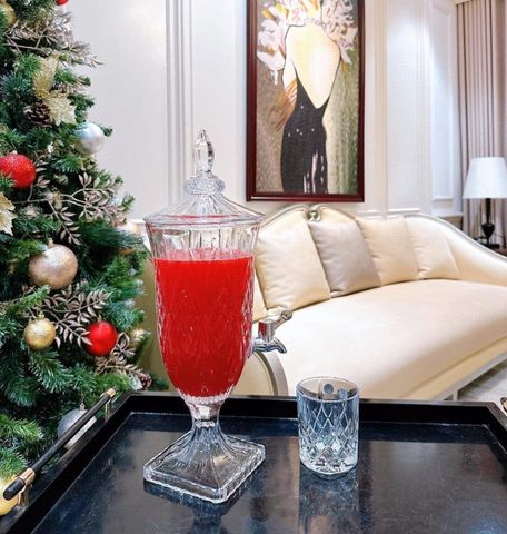 Bình Nước Pha Lê Godinger Dublin 2L - Sang Trọng, Thủy Tinh Cao Cấp, Đựng Đồ Uống, Phù Hợp Cho Tiệc và Gia Đình