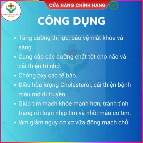 Viên uống Omega Fish Oil Nin Nam Dược - Bổ sung Omega 3 và Vitamin A tốt cho não bộ, thị giác - Lọ 60 viên