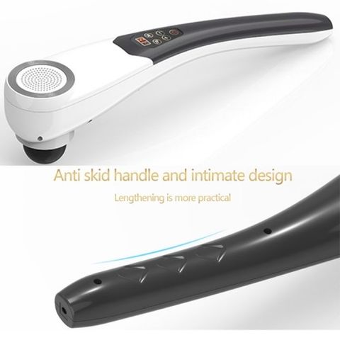 Máy Massage Cầm Tay Cao Cấp Puli PL-620DC - Thiết Bị Massage Đa Chức Năng 5 Đầu, Công Nghệ Hàn Quốc, Giảm Đau Mỏi, Sạc Pin Tiện Lợi