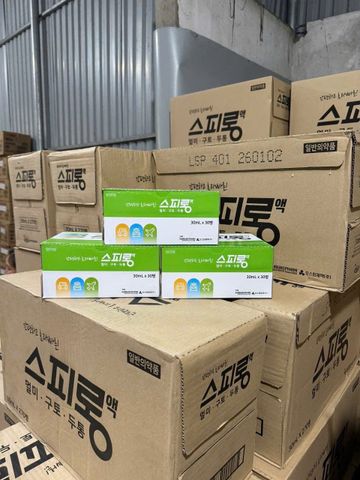 Hộp 30 chai Nước uống hỗ trợ giảm say tàu xe Samsung Hàn Quốc (30ml *30chai)