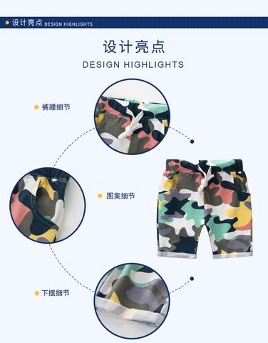 Quần Đùi Bé Trai Hàn Quốc Sành Điệu - Chất Cotton Mềm Mịn, Thoáng Mát, Thoải Mái - Dành Cho Bé Hiếu Động Chạy Nhảy