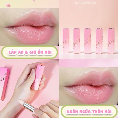 Son Dưỡng Hồng Dâu GUO Rose Touch Lip Balm 5g