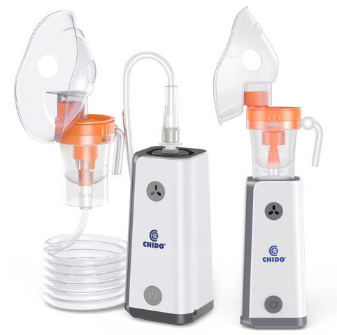 Máy Xông Khí Dung CHIDO Cầm Tay 2024 CNB69026 - Thiết Kế Nhỏ Gọn, Dung Tích 800ml, Tiếng Ồn Thấp, Hỗ Trợ Đường Hô Hấp