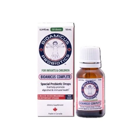 Men 10 Chủng Bioamicus - Hỗ Trợ Tiêu Hóa Cho Trẻ, Giảm Đầy Bụng và Trào Ngược Sinh Lý - Sản Phẩm Bổ Sung Lợi Khuẩn Từ Úc