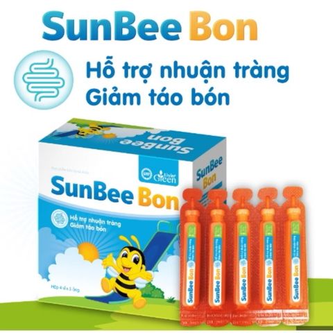 Sunbee Bon giúp nhuận tràng giảm táo bón