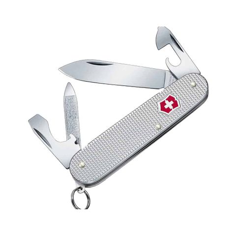 Dụng Cụ Xếp Đa Năng Victorinox Cadet Bạc  - Thiết Kế Hiện Đại, Chất Liệu Gỗ và Nhôm, Dễ Dàng Tùy Chỉnh