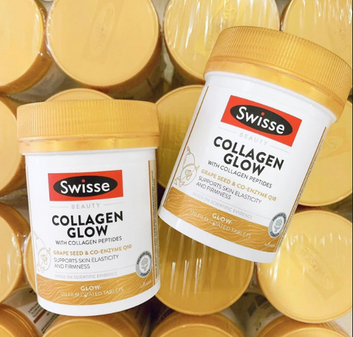 Viên bổ xung Collagen Swisse Glow 120 viên Úc