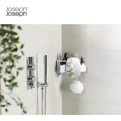 Kệ Để Đồ Nhà Tắm Gắn Góc Tường Joseph Joseph 70549 EasyStore - Thiết Kế Hiện Đại, Chịu Tải Trọng 3.0kg, Gọn Gàng và Tiện Lợi
