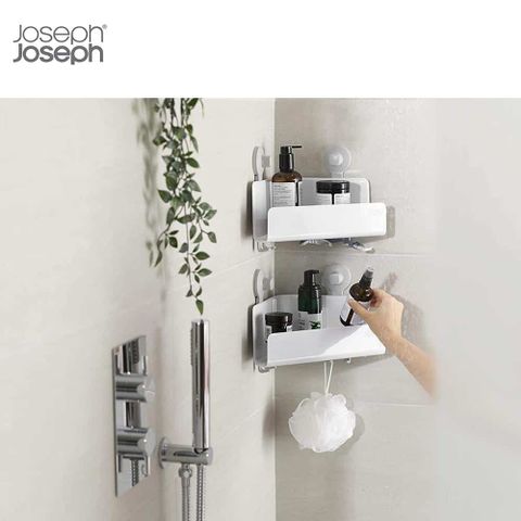 Bộ 2 Kệ Để Đồ Nhà Tắm Gắn Góc Tường Joseph Joseph 70550 EasyStore