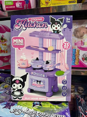 Đồ chơi đồ hàng, đồ chơi nhà bếp Kuromi 2016-260 gồm 23 chi tiết cooking kitchen