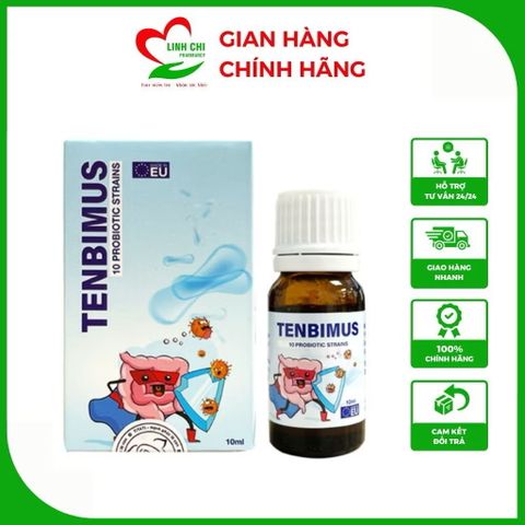 Men Vi Sinh 10 Chủng Tenbimus cho Trẻ Em - Bổ Sung Lợi Khuẩn và Hỗ Trợ Tiêu Hóa, Phát Triển Toàn Diện Sức Khỏe