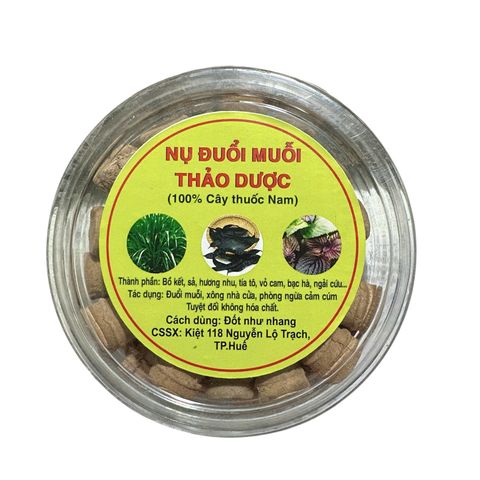 Nụ Trầm Đuổi Muỗi Dược Thảo Tự Nhiên - Sản Phẩm Chống Muỗi An Toàn Cho Gia Đình - Hương Thơm Dễ Chịu