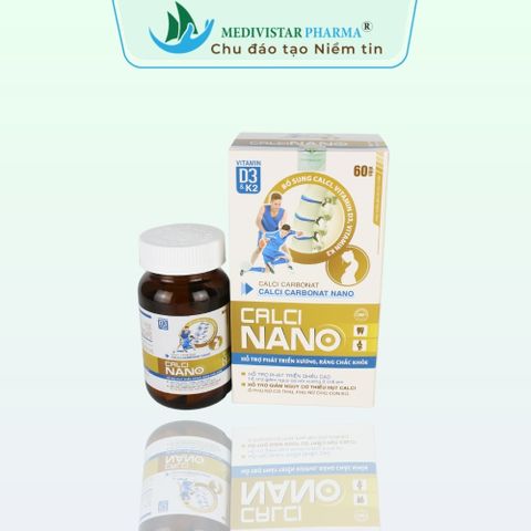 Thực phẩm chức năng CalciNano bổ sung canxi hữu cơ cho người cao tuổi