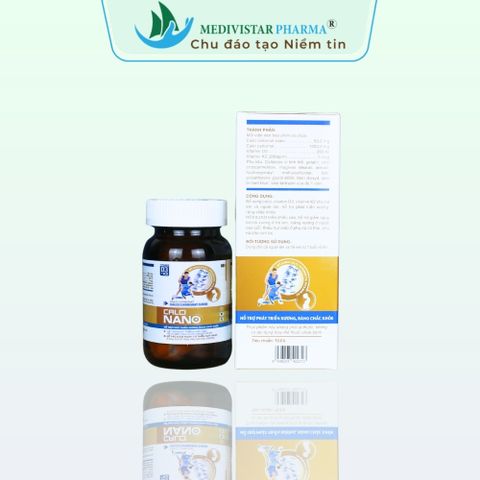 Thực phẩm chức năng CalciNano bổ sung canxi hữu cơ cho người cao tuổi
