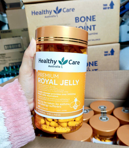 Viên sữa ong chúa Healthy Care Premium Royal Jelly 1000Mg 365 viên