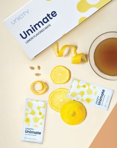 Unimate vị chanh gừng Unimate Lemon Ginger Unicity tăng trí nhớ