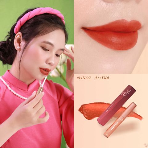 Son Kem Lì Không Chì GUO 5g cho Bà Bầu - Dưỡng ẩm, Mịn Lỳ, Chống Nứt Nẻ, Trắng Hồng Tự Nhiên, Hàng Việt Nam