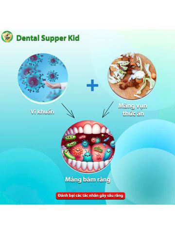 Xịt Chống Sâu Răng Dental Super Kid 50ml - Bảo Vệ Răng Miệng Cho Trẻ Em, Ngăn Ngừa Sâu Răng Hiệu Quả, Hương Vị Trái Cây Thích Hợp