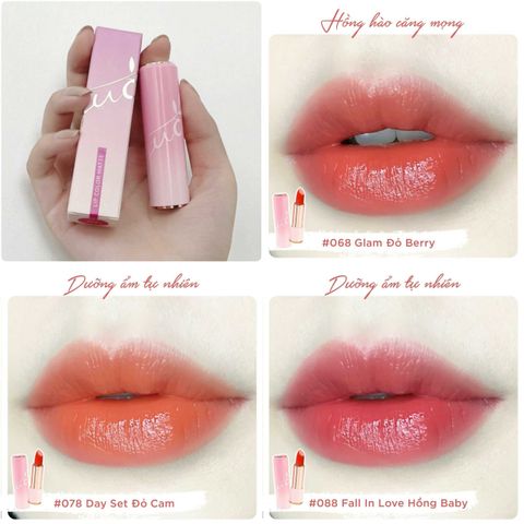 Son Dưỡng Hồng Dâu GUO - Rose Touch Lip Balm 5g Cho Bà Bầu, Dưỡng Ẩm Môi, Tự Nhiên và An Toàn