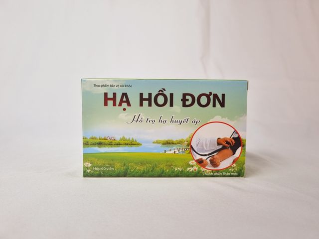 Viên Uống Hạ Hồi Đơn Hỗ Trợ Ổn Định Huyết Áp (hộp/60viên)