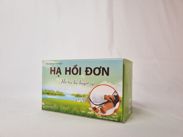 Viên Uống Hạ Hồi Đơn Hỗ Trợ Ổn Định Huyết Áp (hộp/60viên)