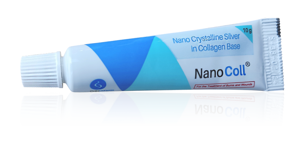 Gel Nanocoll Bôi Vết Bỏng, Vết Thương Hở, Côn Trùng Cắn Giúp Làm Lành Nhanh Và Ngăn Ngừa Hình Thành Sẹo (Tuýp 10g)