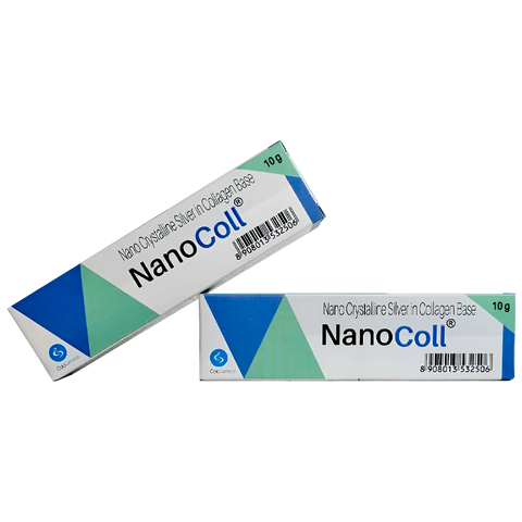 Gel Nanocoll Bôi Vết Bỏng, Vết Thương Hở, Côn Trùng Cắn Giúp Làm Lành Nhanh Và Ngăn Ngừa Hình Thành Sẹo (Tuýp 10g)