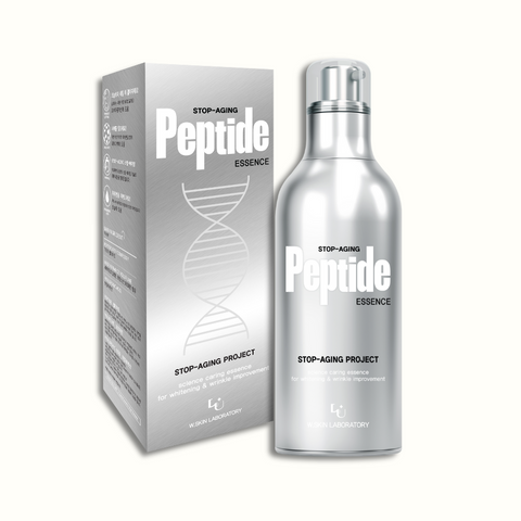 Tinh Chất Sủi Bọt Stop-Aging Peptide Essence 100ml - Serum Tăng Độ Đàn Hồi, Cải Thiện Nếp Nhăn, Xuất Xứ Hàn Quốc