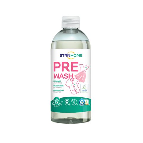 Xịt Xử Lý Vết Bẩn Trước Khi Giặt Stanhome PreWash Ecolabel 500ml - Tẩy Thế Giới Bẩn, An Toàn Với Enzym Tự Nhiên, Tối Ưu Cho Mọi Loại Vải