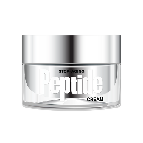 Kem Dưỡng Ẩm Peptide W.Skin Laboratory Stop-Aging 50g - Giảm Nếp Nhăn, Tăng Đàn Hồi Da, Nhập Khẩu Hàn Quốc