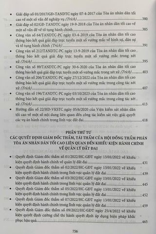 Kỹ Năng Giải Quyết Vụ Án Hành Chính - Cẩm Nang Quản Lý Đất Đai và Thực Tiễn Xét Xử Tòa Án Nhân Dân (Tái Bản 2024)