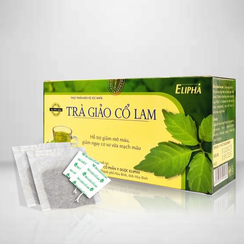 Trà Giảo Cổ Lam, Hạn Chế Lão Hóa, Giảm Căng Thẳng Mệt Mỏi (12gói x 2g)