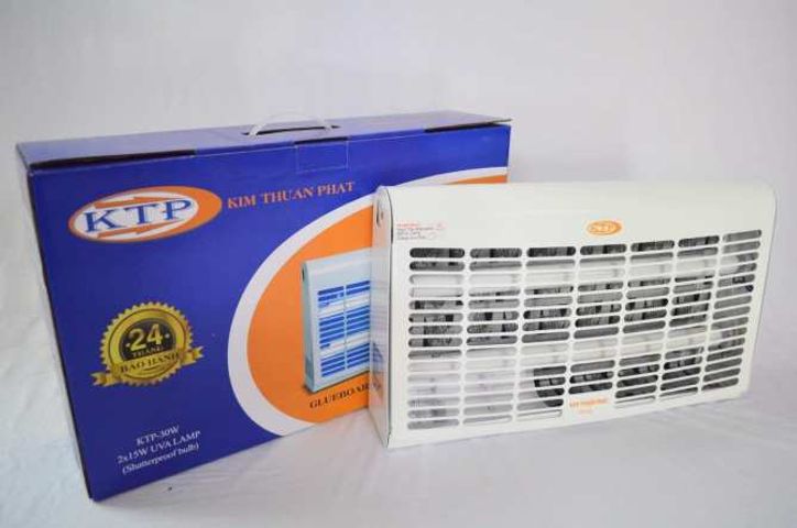 Đèn Bắt Muỗi KTP-30W - Đèn Diệt Côn Trùng Chất Liệu Sơn Tĩnh Điện, Phạm Vi Tiêu Diệt Ø 80m2, Bảo Hành 3 Năm