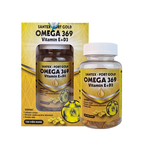 Viên Uống OMEGA369 Hỗ Trợ Sức Khỏe Tim Mạch Và Bồi Bổ Thị Lực (Hộp 100 viên)