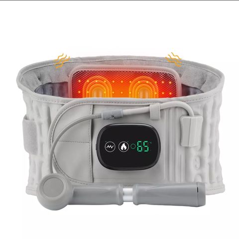 Đai Lưng Hơi Kéo Dãn Haili Care B02 - Massage Nhiệt Để Giảm Đau Cột Sống và Thoát Vị Đĩa Đệm, Dùng Tại Nhà
