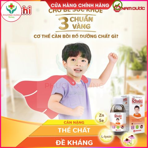 Siro Ăn Ngon Ích Nhi Plus 20 Ống 10ml - Tăng Cường Sức Đề Kháng, Giúp Trẻ Ăn Ngon, Hỗ Trợ Tiêu Hóa Tốt Nhất