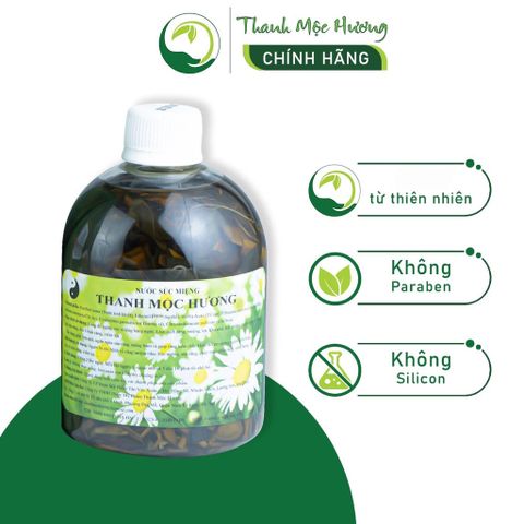 Nước Súc Miệng Thanh Mộc Hương 500ml - Giúp Giảm Sâu Răng, Khử Mùi Hôi Miệng Tự Nhiên, Bảo Vệ Răng Miệng Hiệu Quả