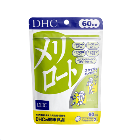 Viên uống DHC Melilot hỗ trợ giảm mỡ đùi 20 ngày, 60 ngày