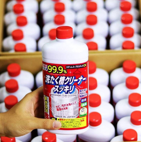 Nước tẩy lồng máy giặt Rocket Nhật Bản - Chai 550g