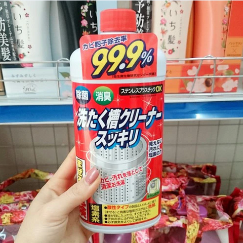 Nước tẩy lồng máy giặt Rocket Nhật Bản - Chai 550g