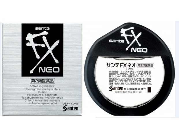 Nước Nhỏ Mắt Sante FX Neo 12ml - Giảm Mỏi Mắt, Bảo Vệ Mắt, Chăm Sóc Đôi Mắt Khỏe Mạnh Nhập Khẩu Từ Nhật Bản